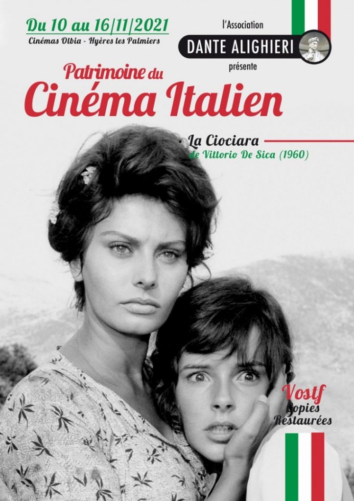 Festival patrimoine du cinema italien du 10 au16 novembre 2021 cinema olbia Hyères cinema italien 723x1024